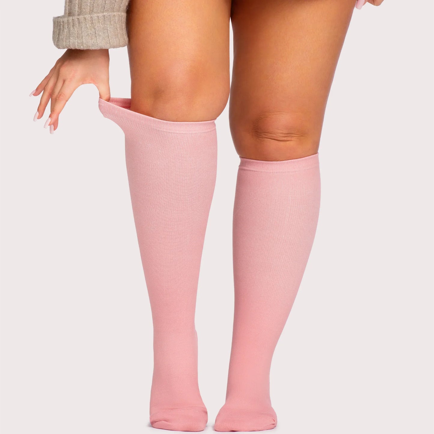 Wide Fit Compression Socks for Swelling, Leg Pain & All-Day Comfort