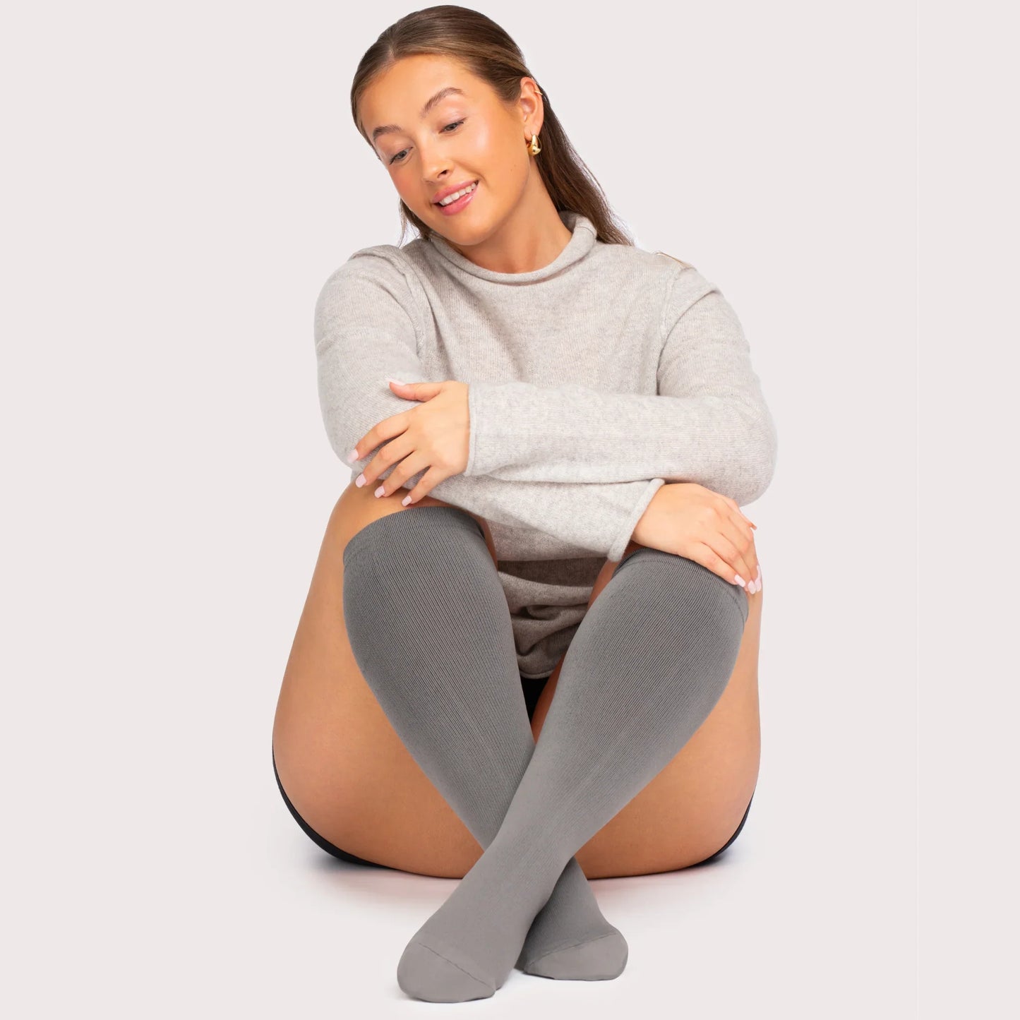 Wide Fit Compression Socks for Swelling, Leg Pain & All-Day Comfort