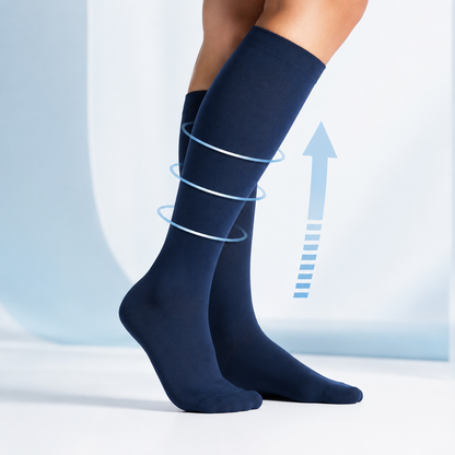Wide Fit Compression Socks for Swelling, Leg Pain & All-Day Comfort