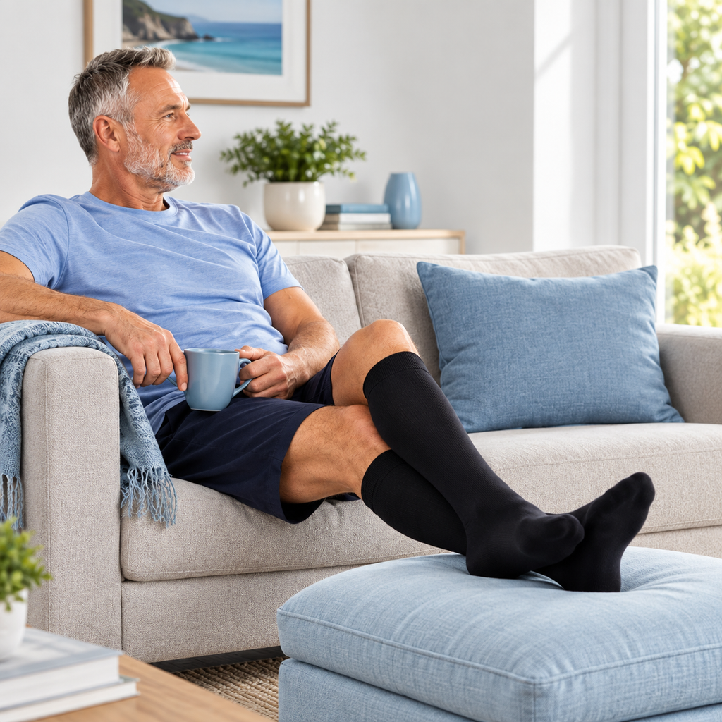 Men's Graduated Compression Socks 20–30 mmHg
