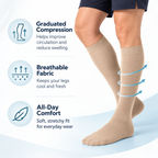 Men's Graduated Compression Socks 20–30 mmHg
