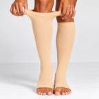 Open Toe Compression Socks 20–30 mmHg