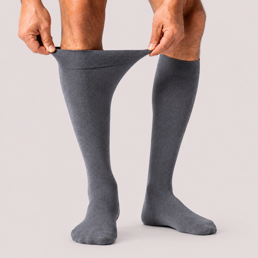 Men's Wide Fit Compression Socks for Leg Pain & Swelling